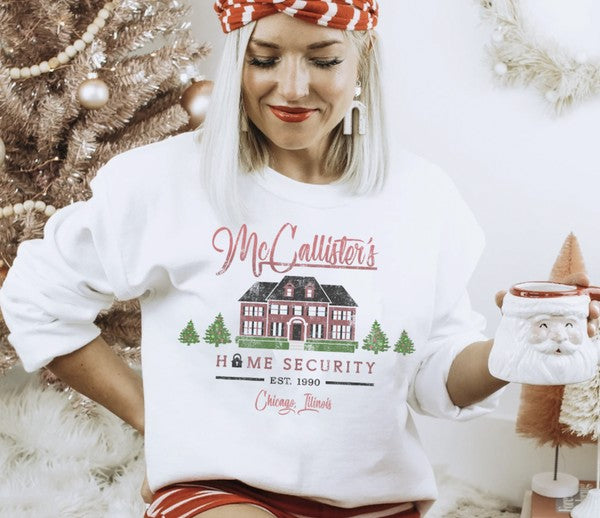 Home Alone Christmas Graphic Sweatshirt