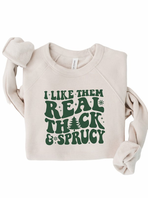 Thick and Sprucy Graphic Crew