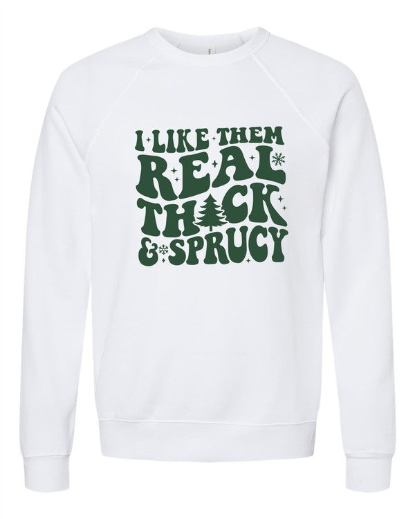 Thick and Sprucy Graphic Crew