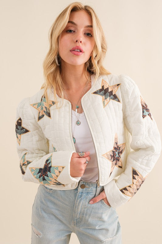 Quilted Star Western Jacket