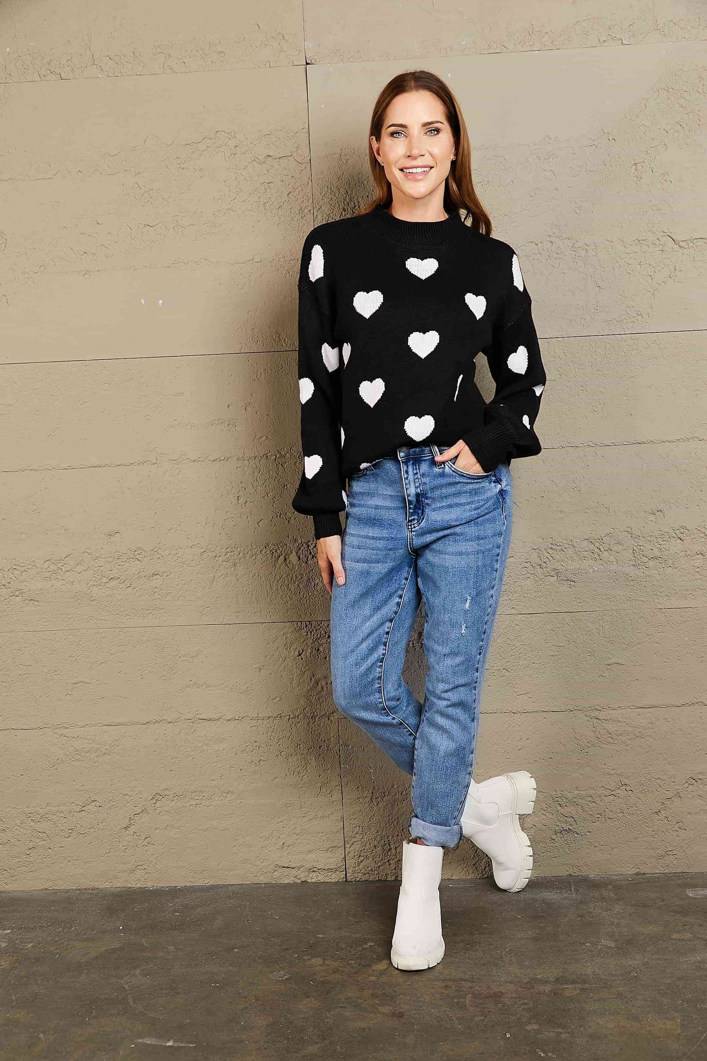 Hearts On My Sleeves Sweater