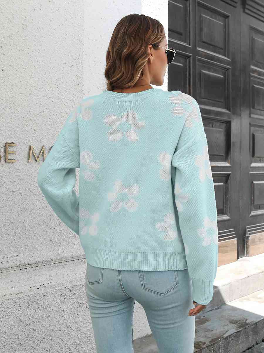 Floral Power Sweater