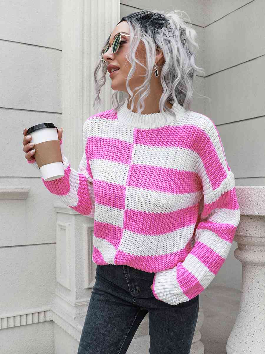 Broken Stripes Sweater