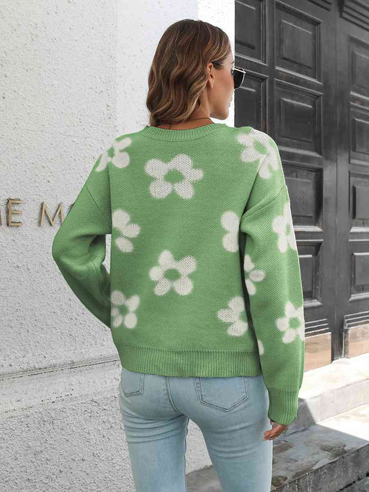 Floral Power Sweater